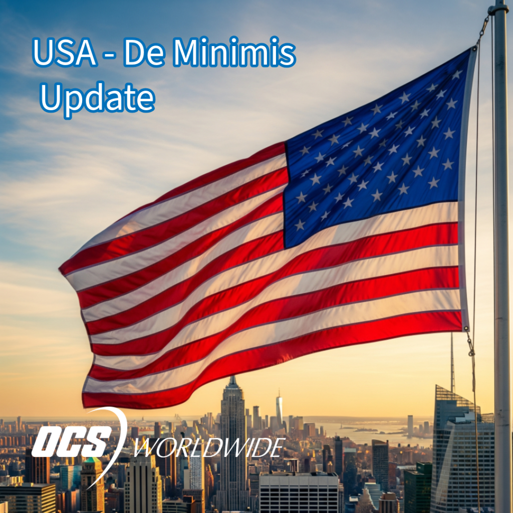 US De Minimus Update